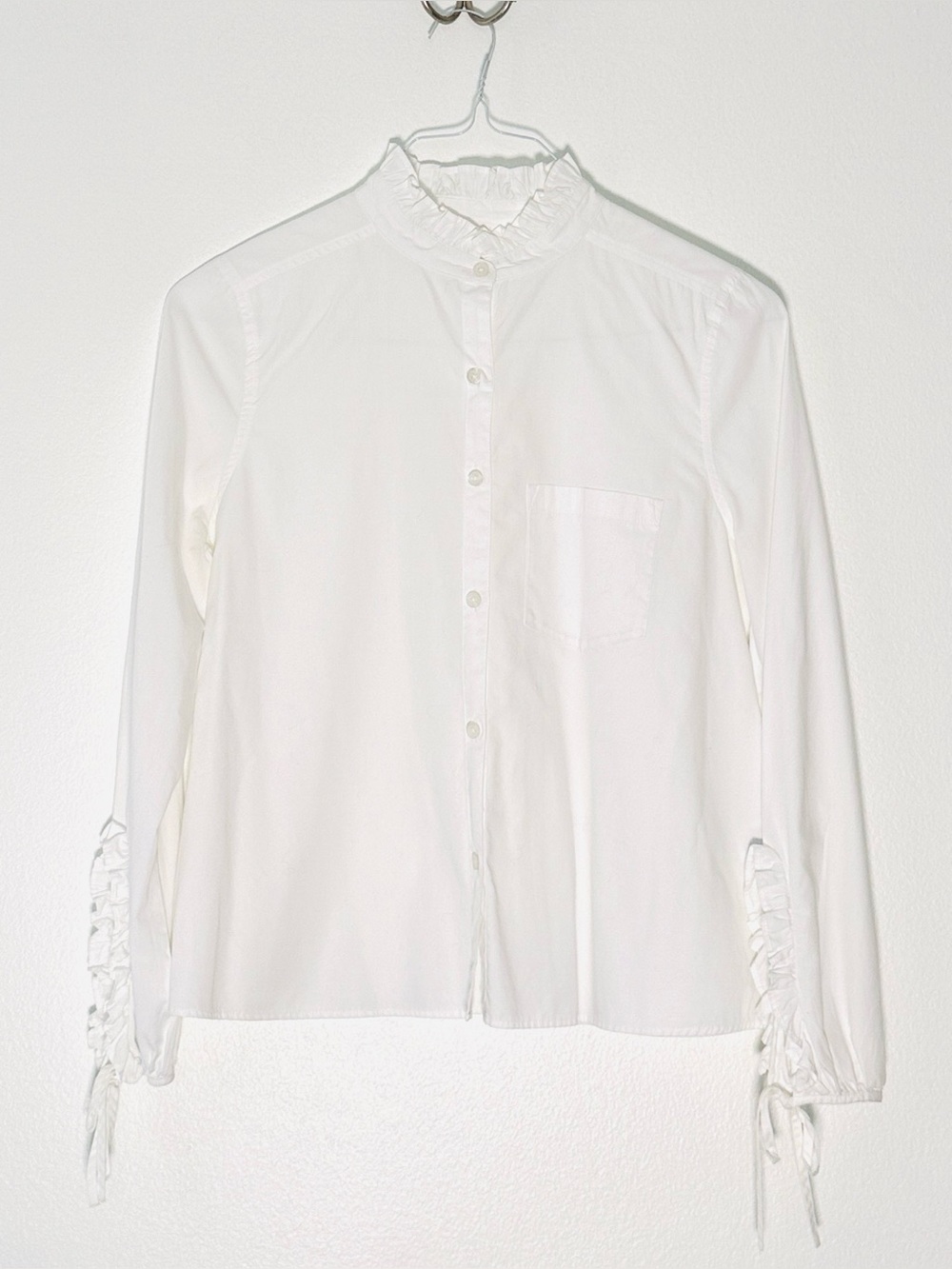 Abound Women’s Tassel White Blouse